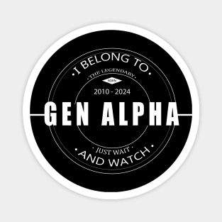 Gen Alpha 2010-2024 Magnet